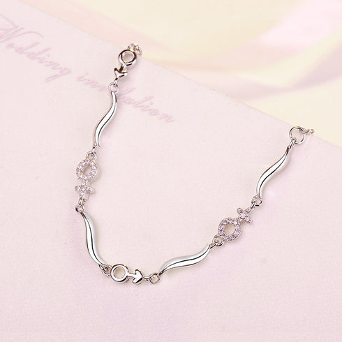 Silver Temperament Bracelet Jewellery