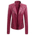 Women's Short Leather Jacket