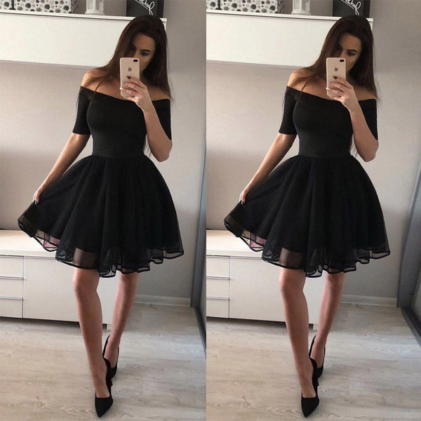 Women's One Shoulder Strap Princess Dress