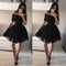 Women's One Shoulder Strap Princess Dress