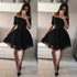 Women's One Shoulder Strap Princess Dress