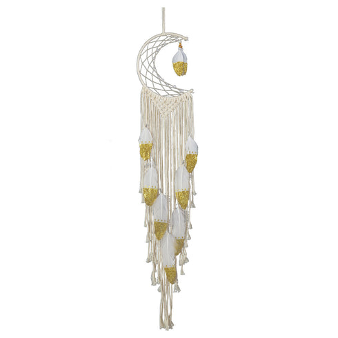 Crescent Dream Catcher Home Decor