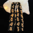 Kids Loose Printed Woollen Trousers