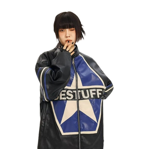 American Retro Biker's Jacket