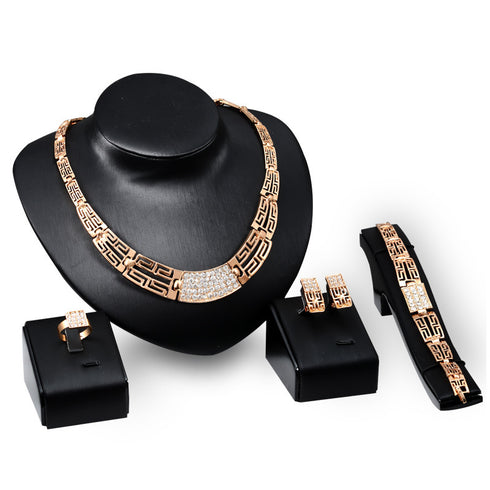 18K Gold Plated Jewelry Set