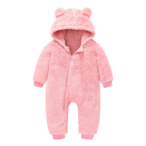 Baby's Cute Wool Sweater Jumpsuit