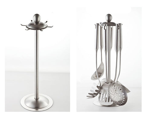 Kitchenware scoop rack