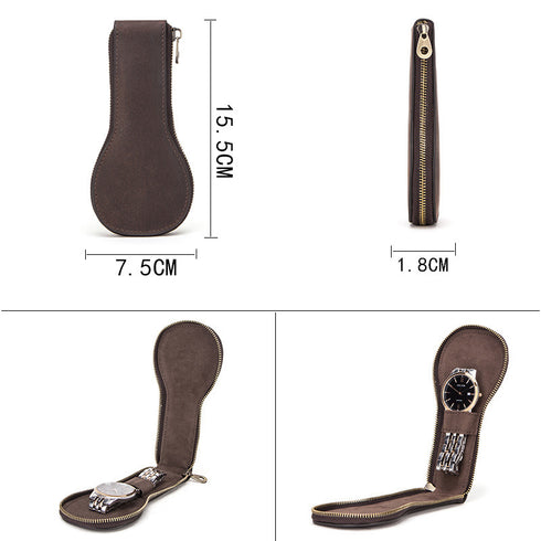 Leather Watch Storage Box