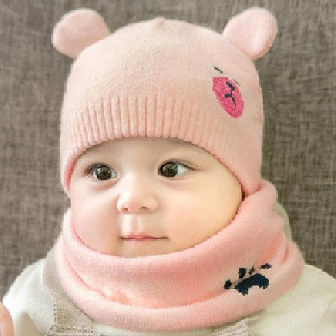 Wool Warm Baby Cap