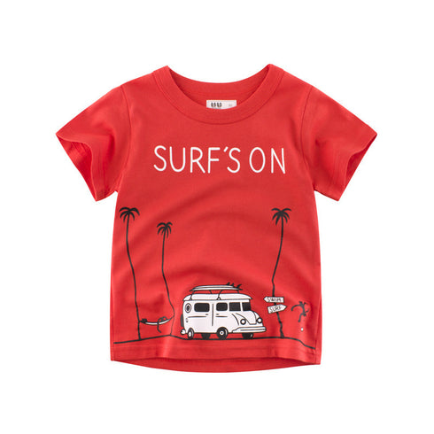 Toddler's Surf On T-shirt