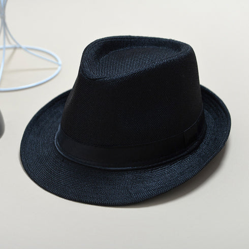 Solid color small Jazz hat