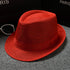 Solid color small Jazz hat
