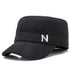 Flat top men's cap
