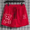 Cotton Printed Bear Shorts For Men