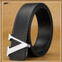 "V" Letter belt men