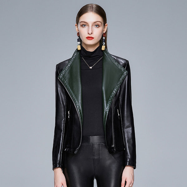 Slim Slimming Leather Jacket