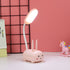 Girl heart led table lamp