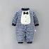 Baby flannel Warm jumpsuit