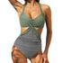 Split Bikini Ladies Swimwear