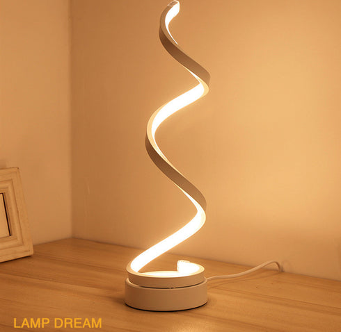 Luxurious Curly Style Table lamp