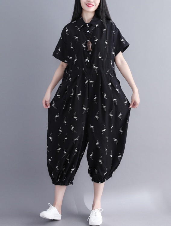 Women's Baggy Style Chiffon jumpsuit