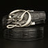 Crocodile Buckle Belt Made of pure Cowhide