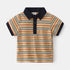 Children's Lapel Short Sleeve Top