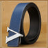 "V" Letter belt men
