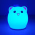 Cartoon silicone clapping lamp