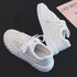 White casual ins flat shoes