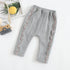 Toddler's Fleece denim lace trousers