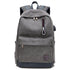 Canvas USB rechargeable backpack