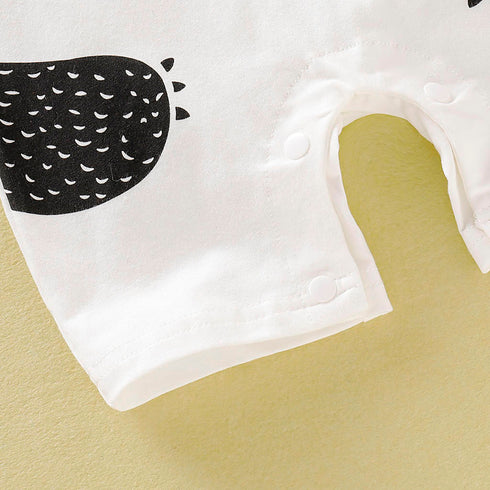 Toddler's Panda print Jumpsuit