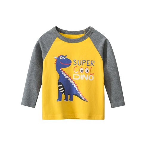 Kids Super Cool Dino Full Sleeve Shirt