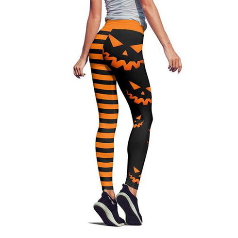 Women's Spooky Digital printed leggings
