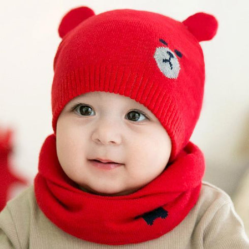 Wool Warm Baby Cap