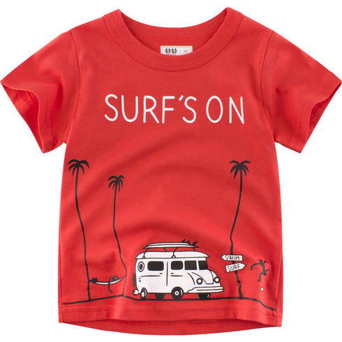 Toddler's Surf On T-shirt