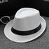 Solid color small Jazz hat
