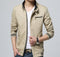 Men Washed Pure Cotton Brand-Clothing Jackets
