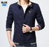 Men Washed Pure Cotton Brand-Clothing Jackets