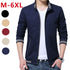 Men Washed Pure Cotton Brand-Clothing Jackets