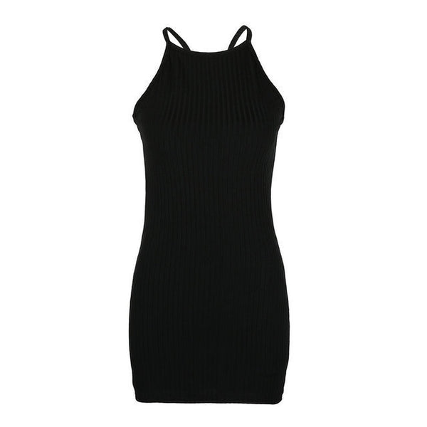 Women's Backless Hanging dress