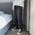 Boys Plaid Casual Pants