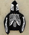 Men's Skeleton Face Zipper Hoodie