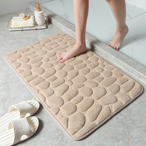 Pebble Stone Bathroom Carpet