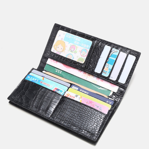 Men's Leather Long Wallet