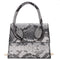 Snake Pattern Trendy Fashion Handbags