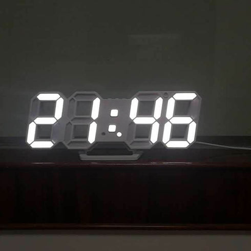 Three-dimensional Electronic Wall Clock