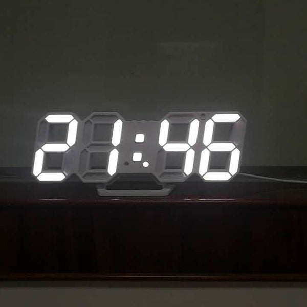 Three-dimensional Electronic Wall Clock