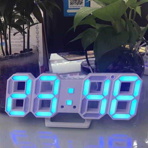 Three-dimensional Electronic Wall Clock
